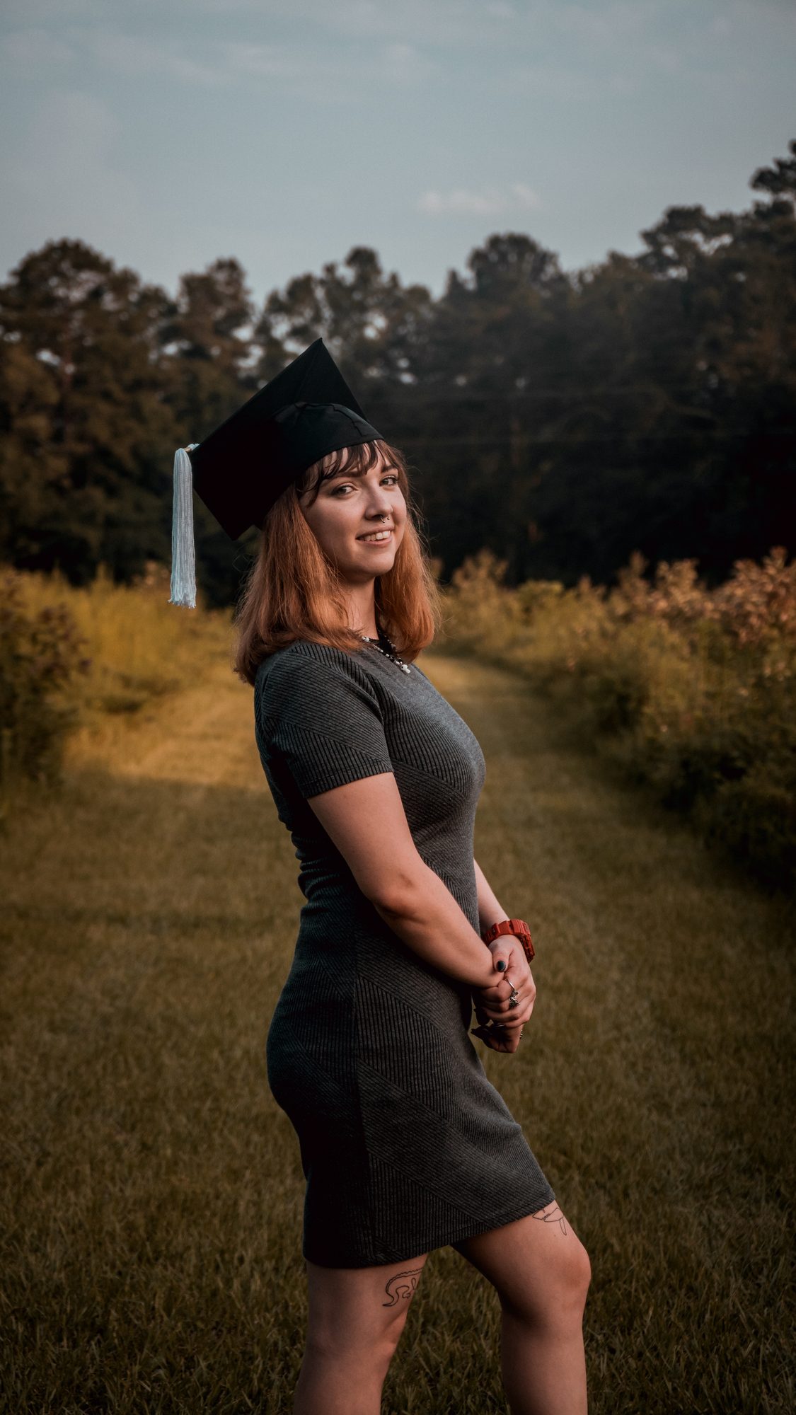 Graduation portrait