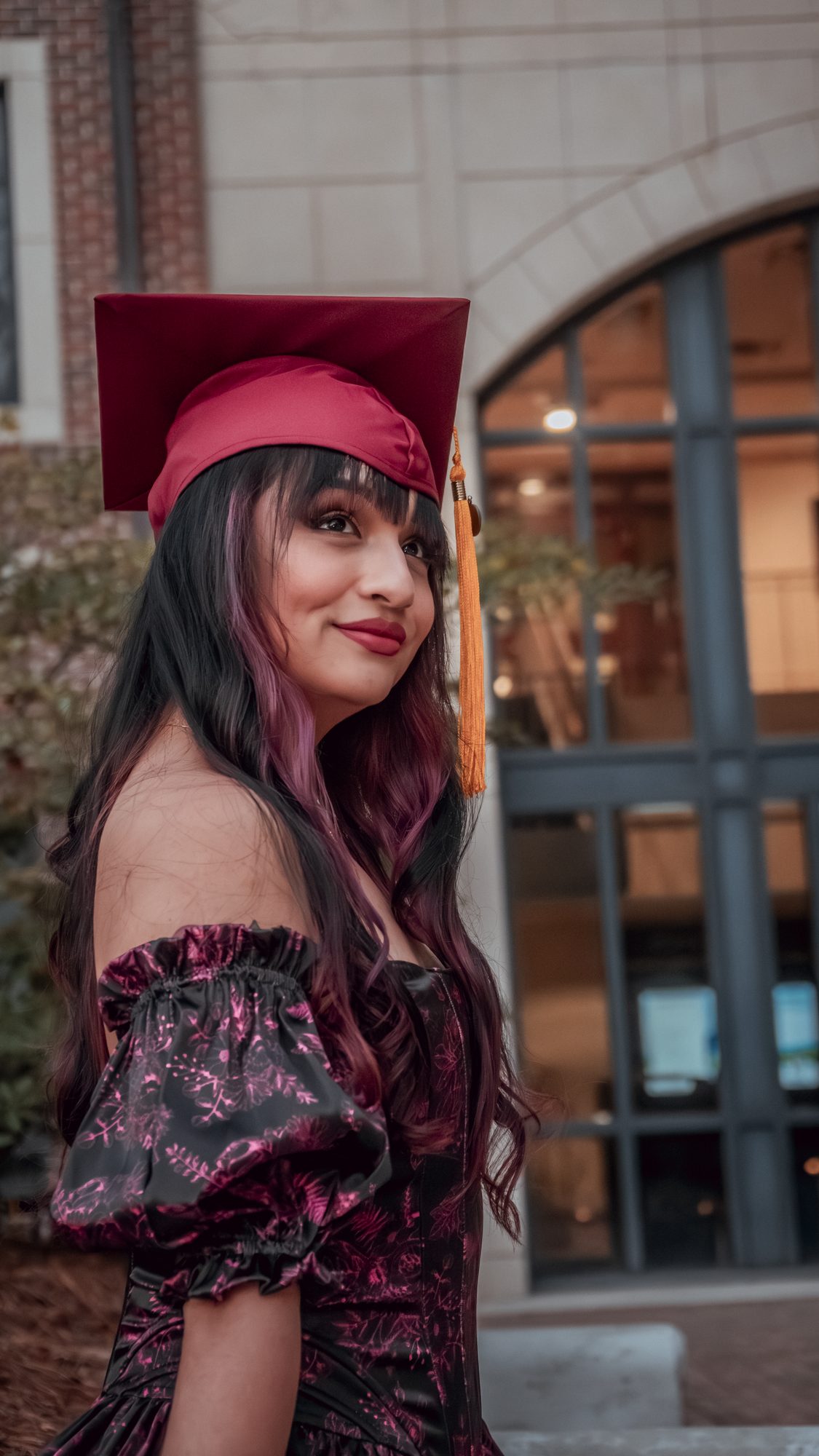 Graduation portrait