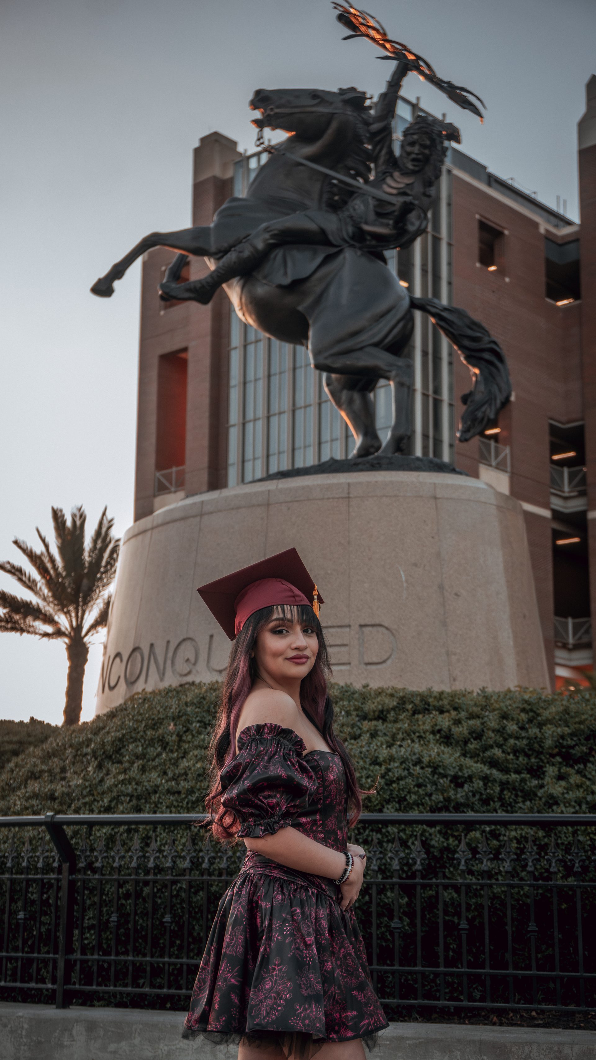 Graduation portrait