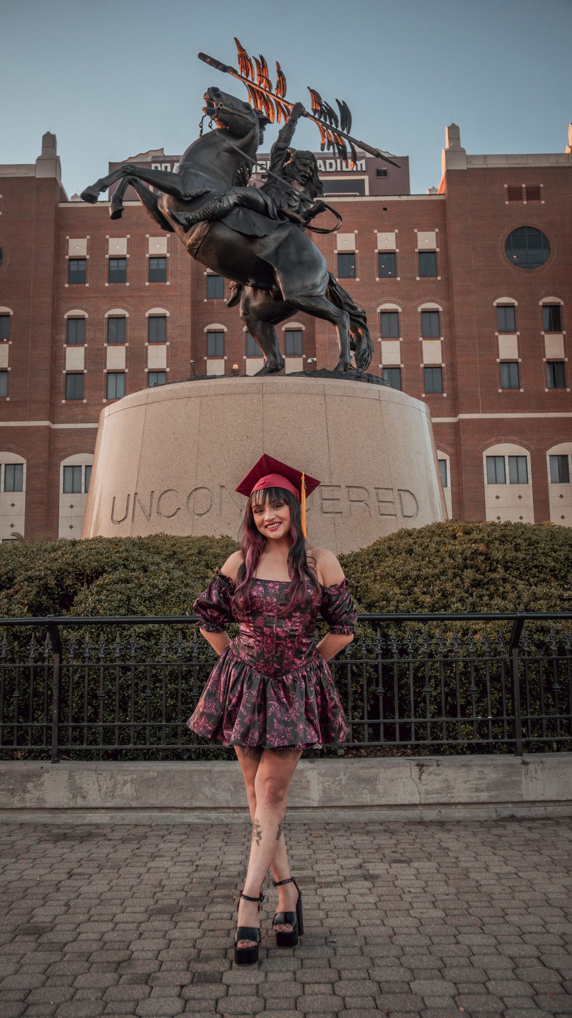 Graduation portrait