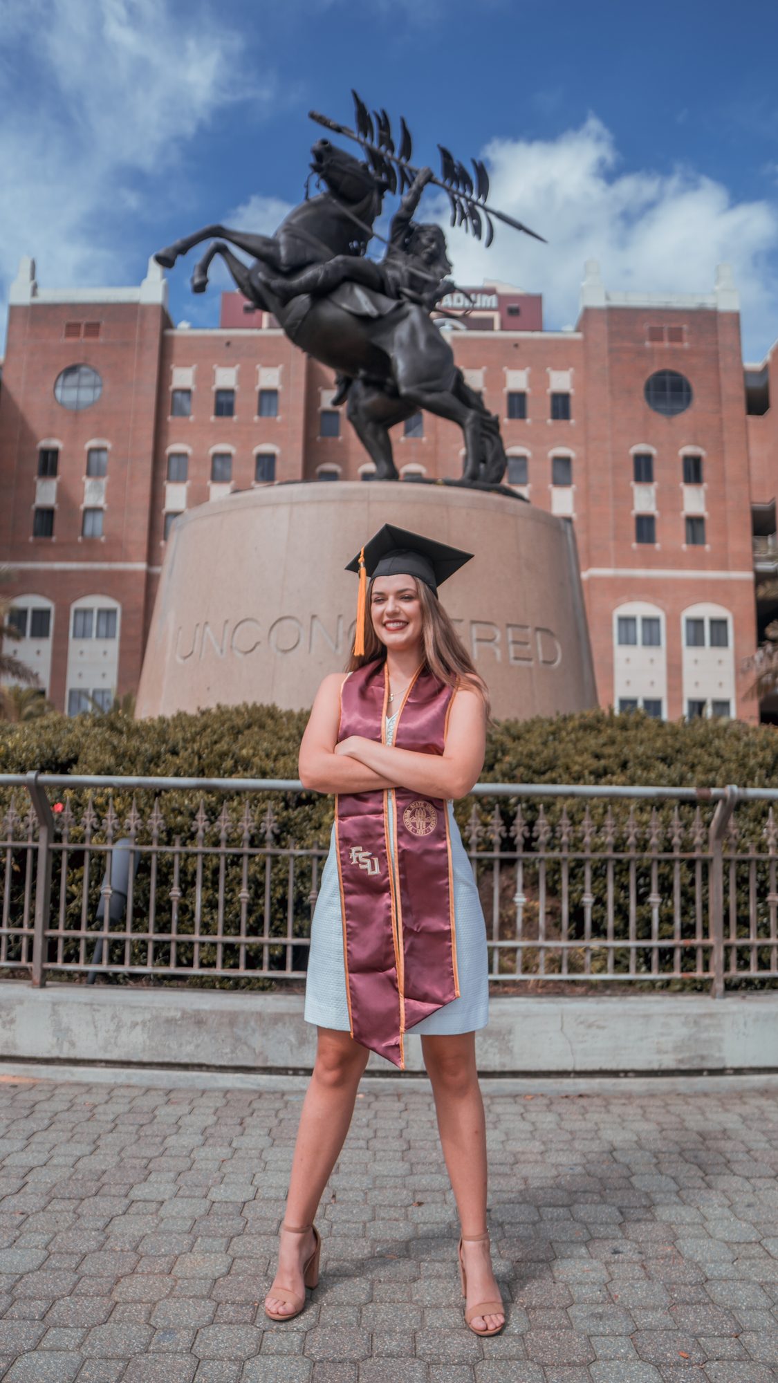 Graduation portrait