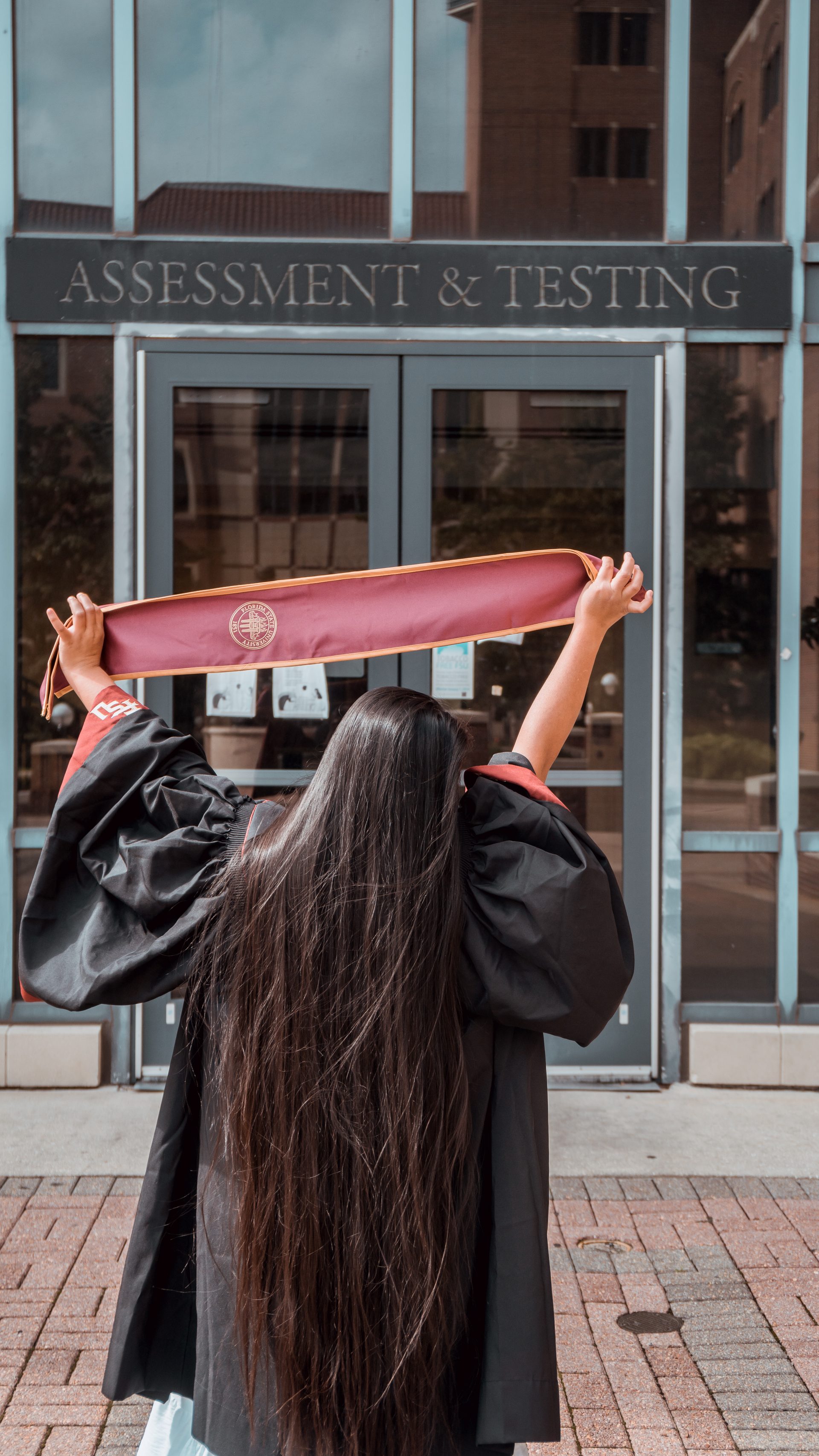 Graduation portrait