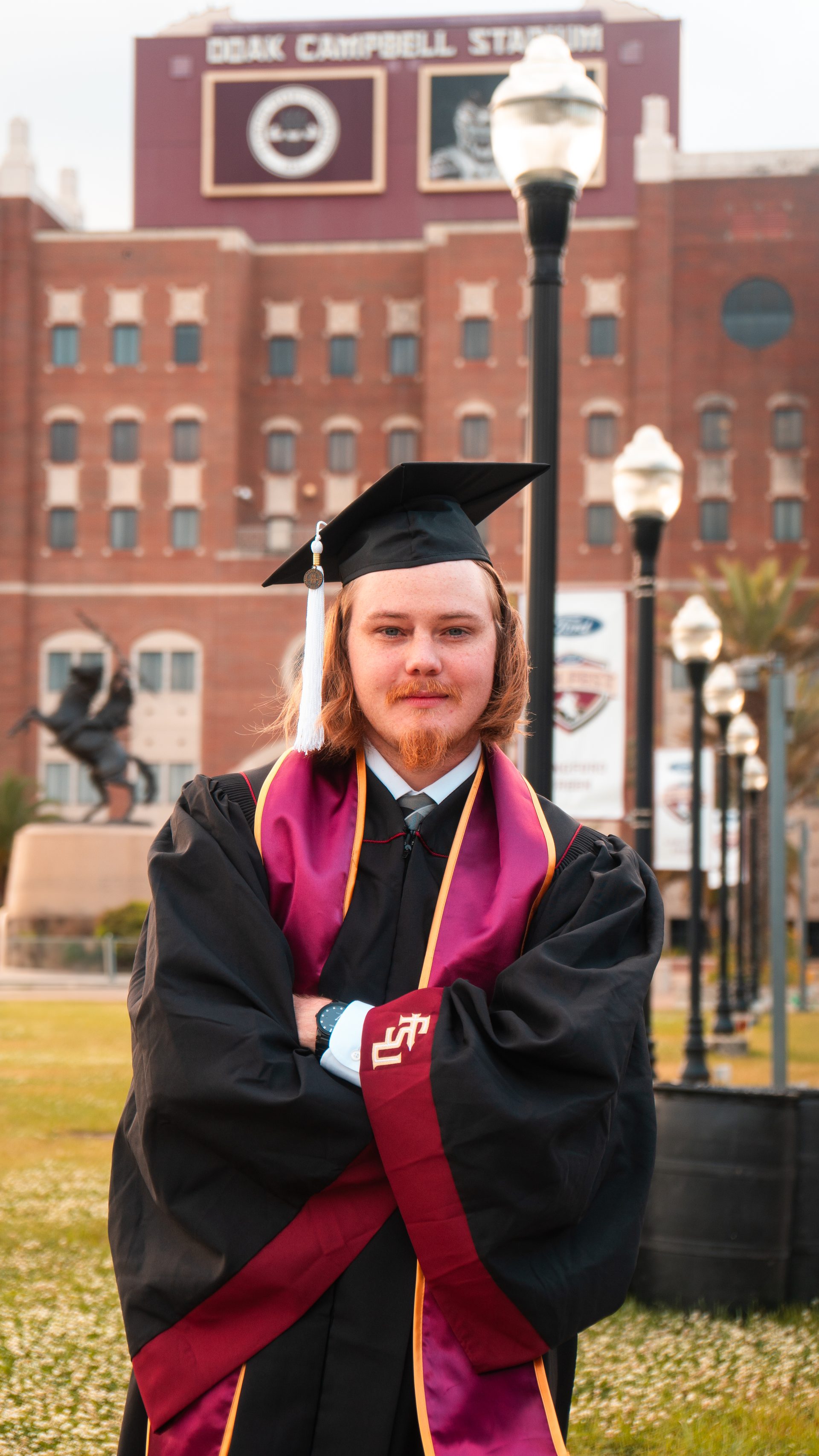 Graduation portrait