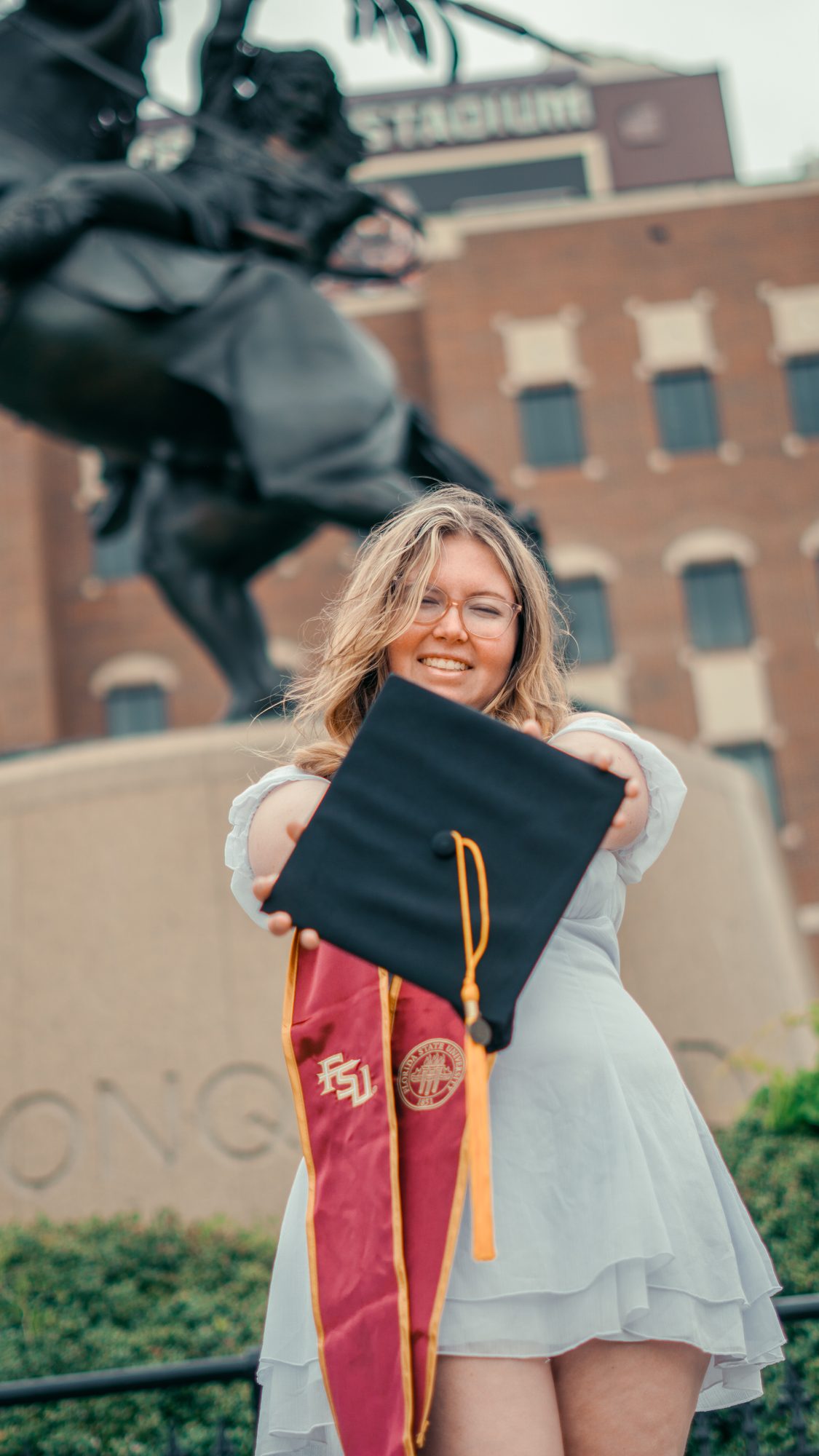 Graduation portrait