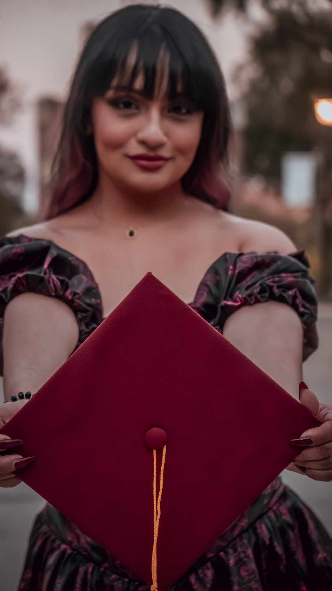 Graduation portrait