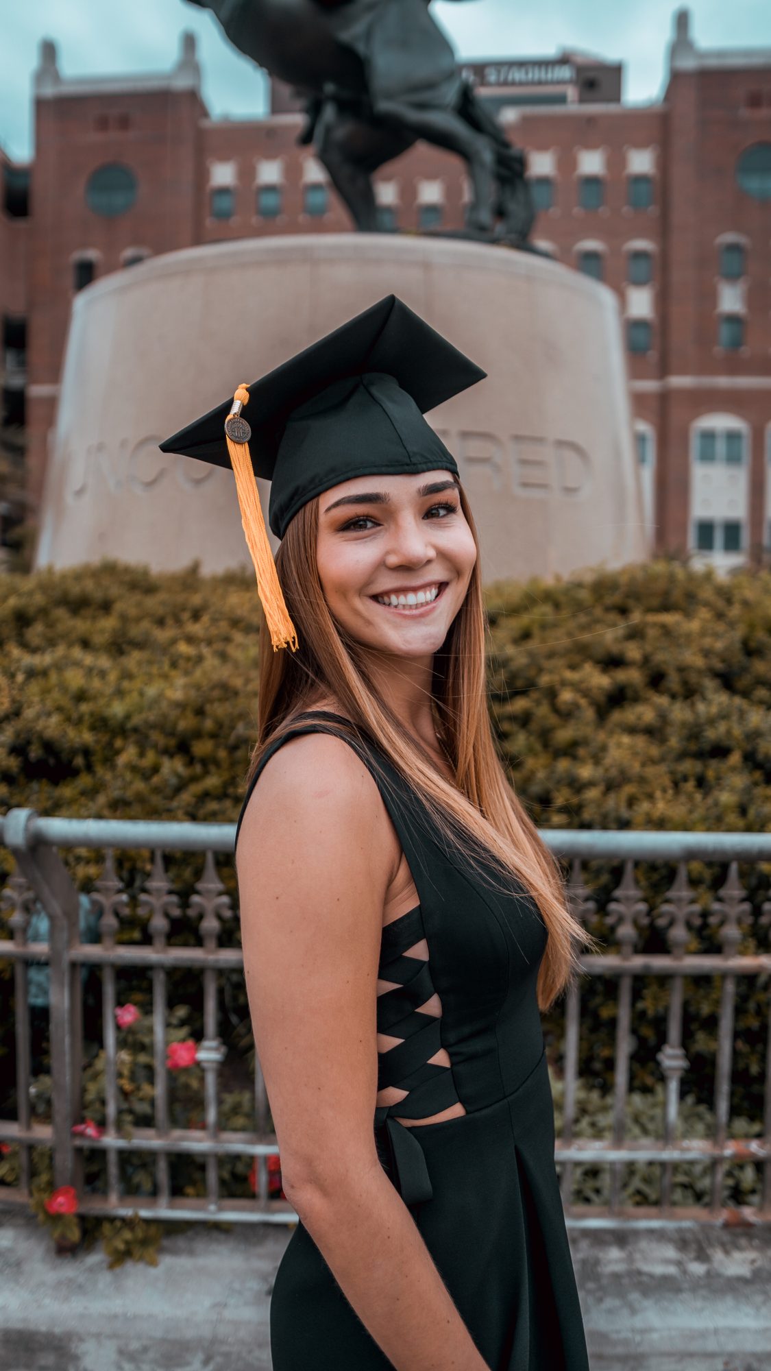 Graduation portrait