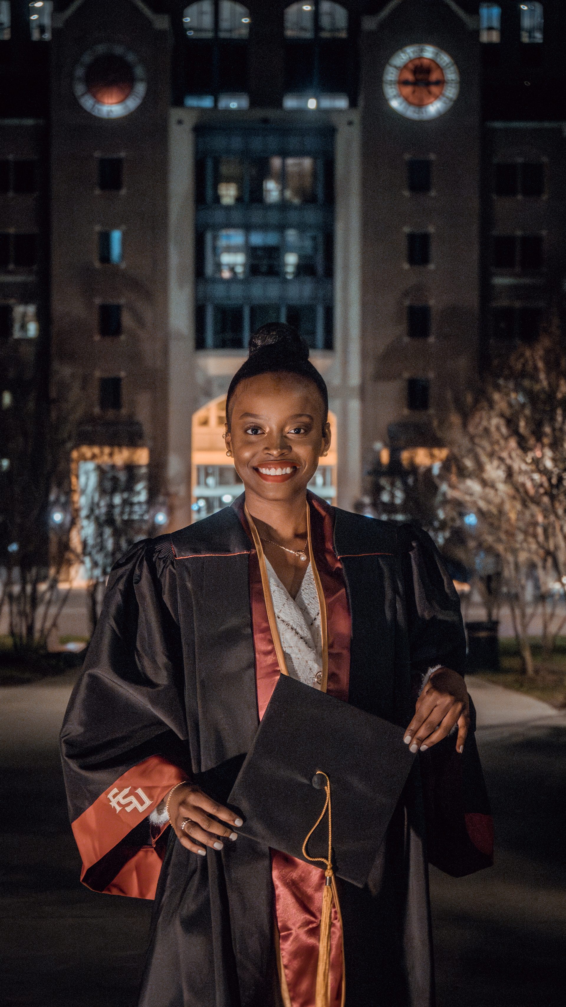 Graduation portrait