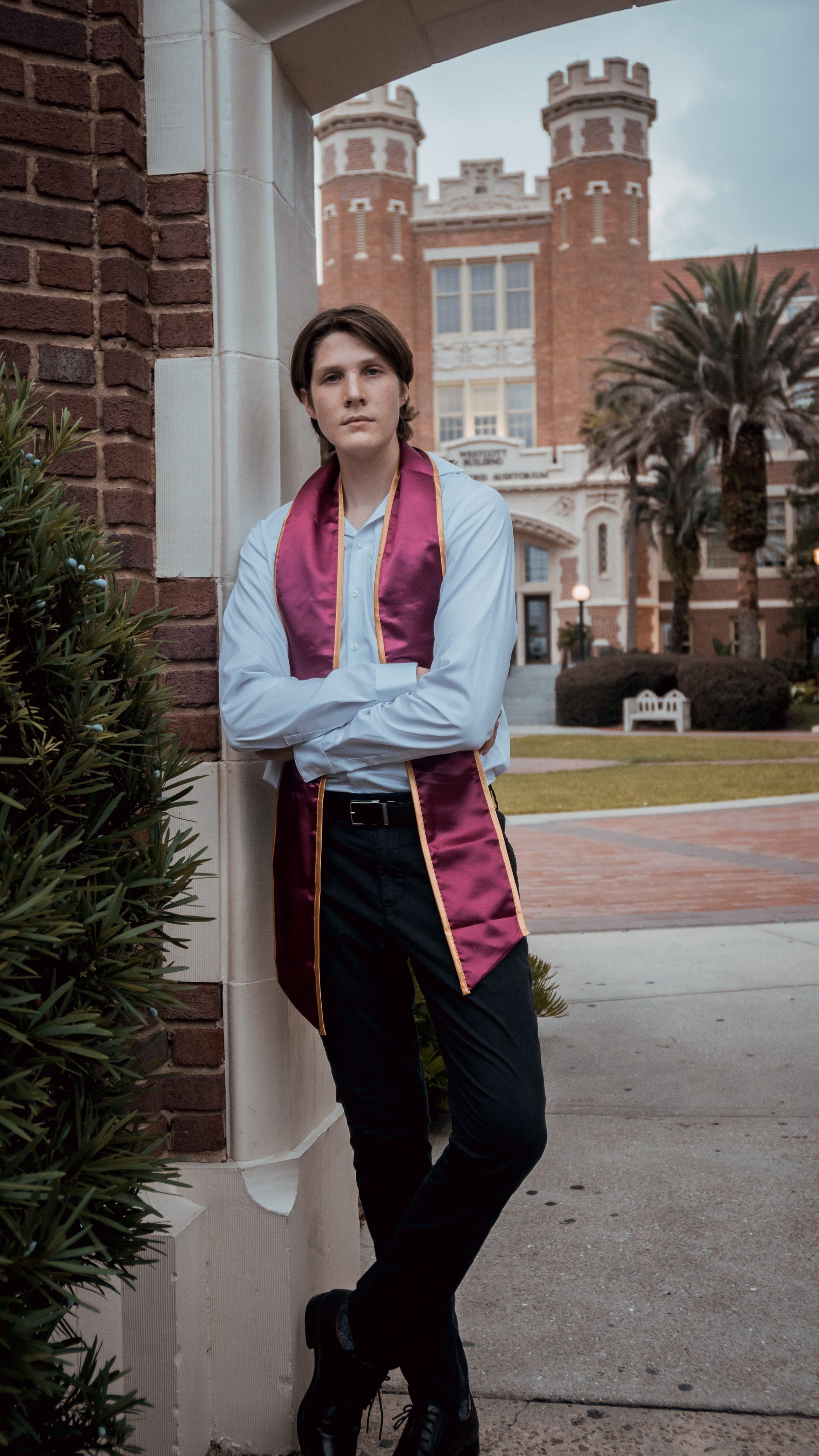 Graduation portrait