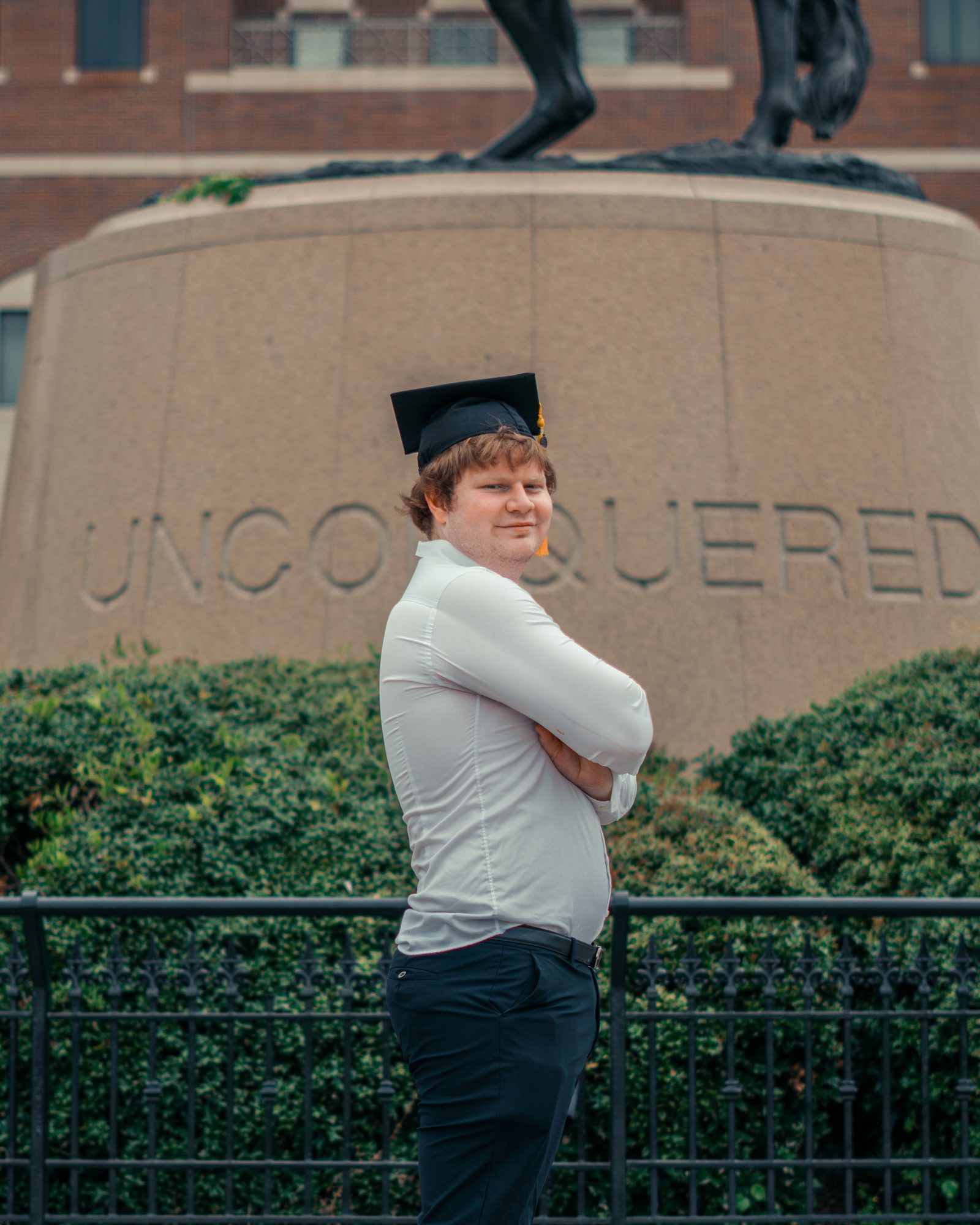 Graduation portrait