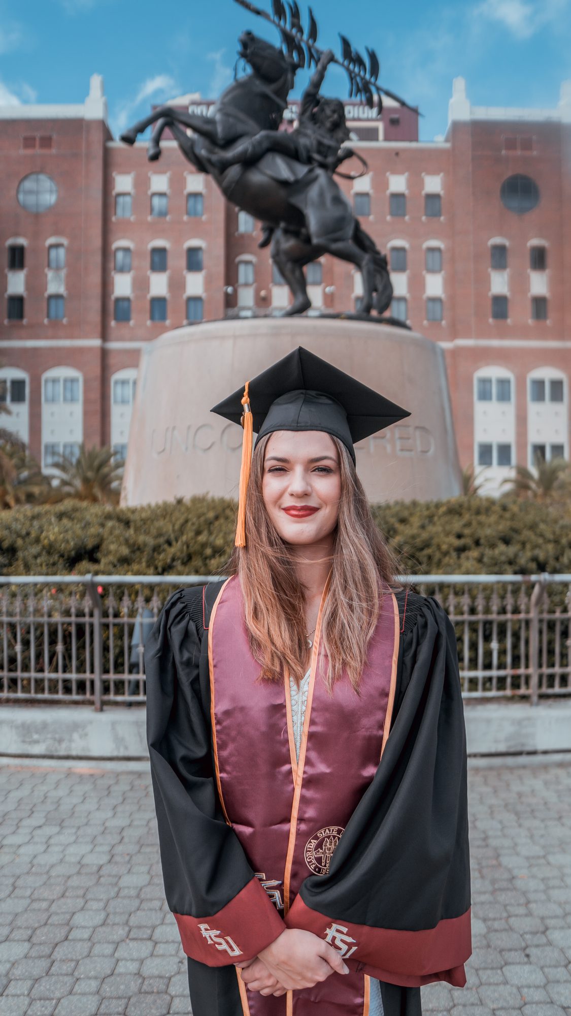 Graduation portrait