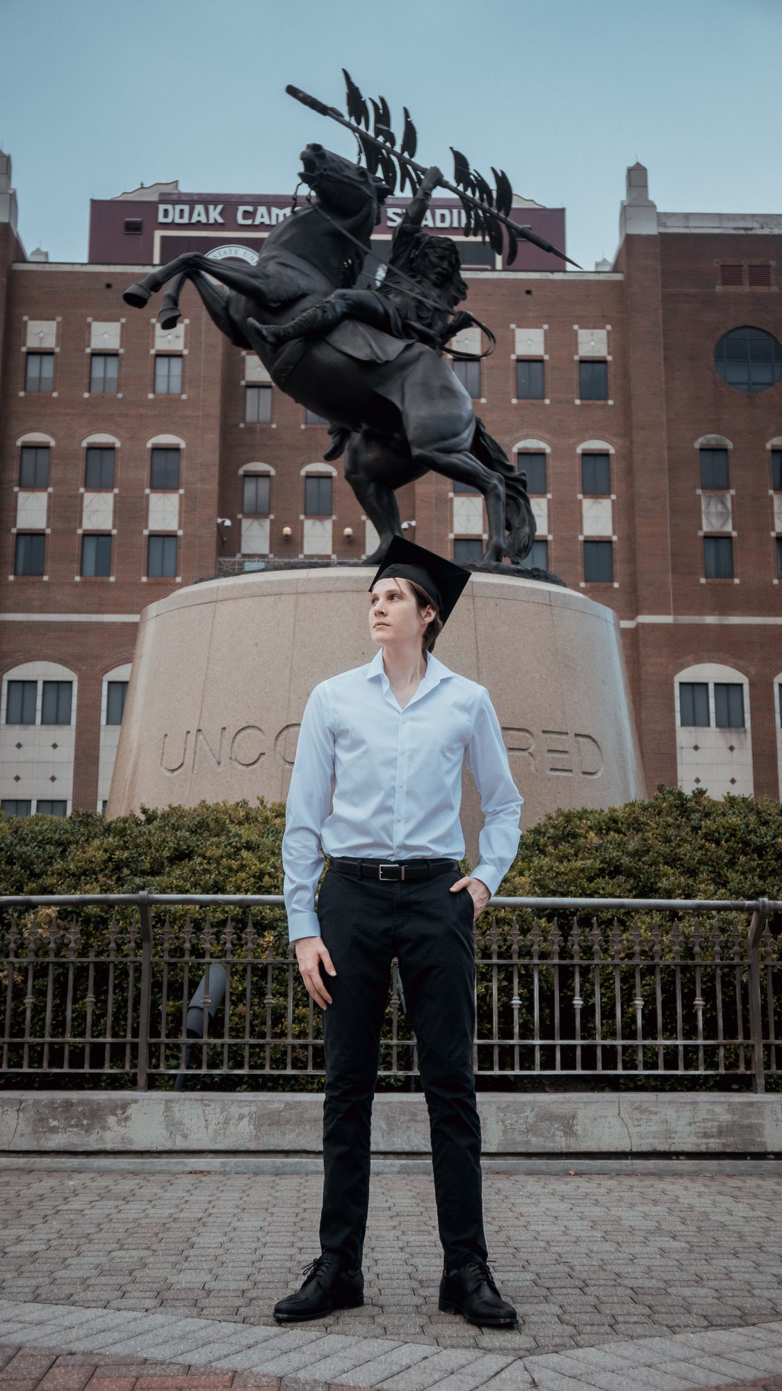 Graduation portrait