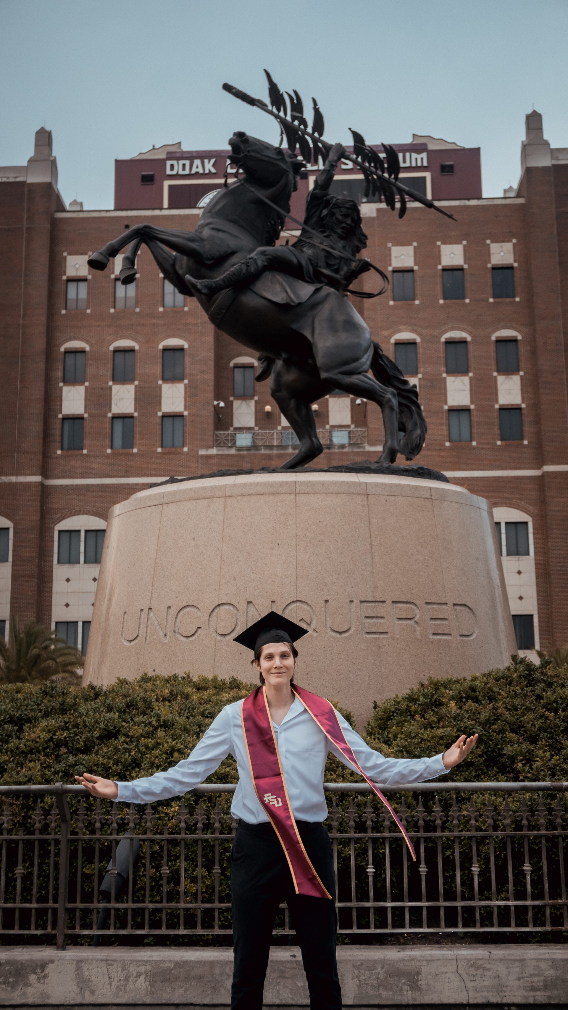 Graduation portrait