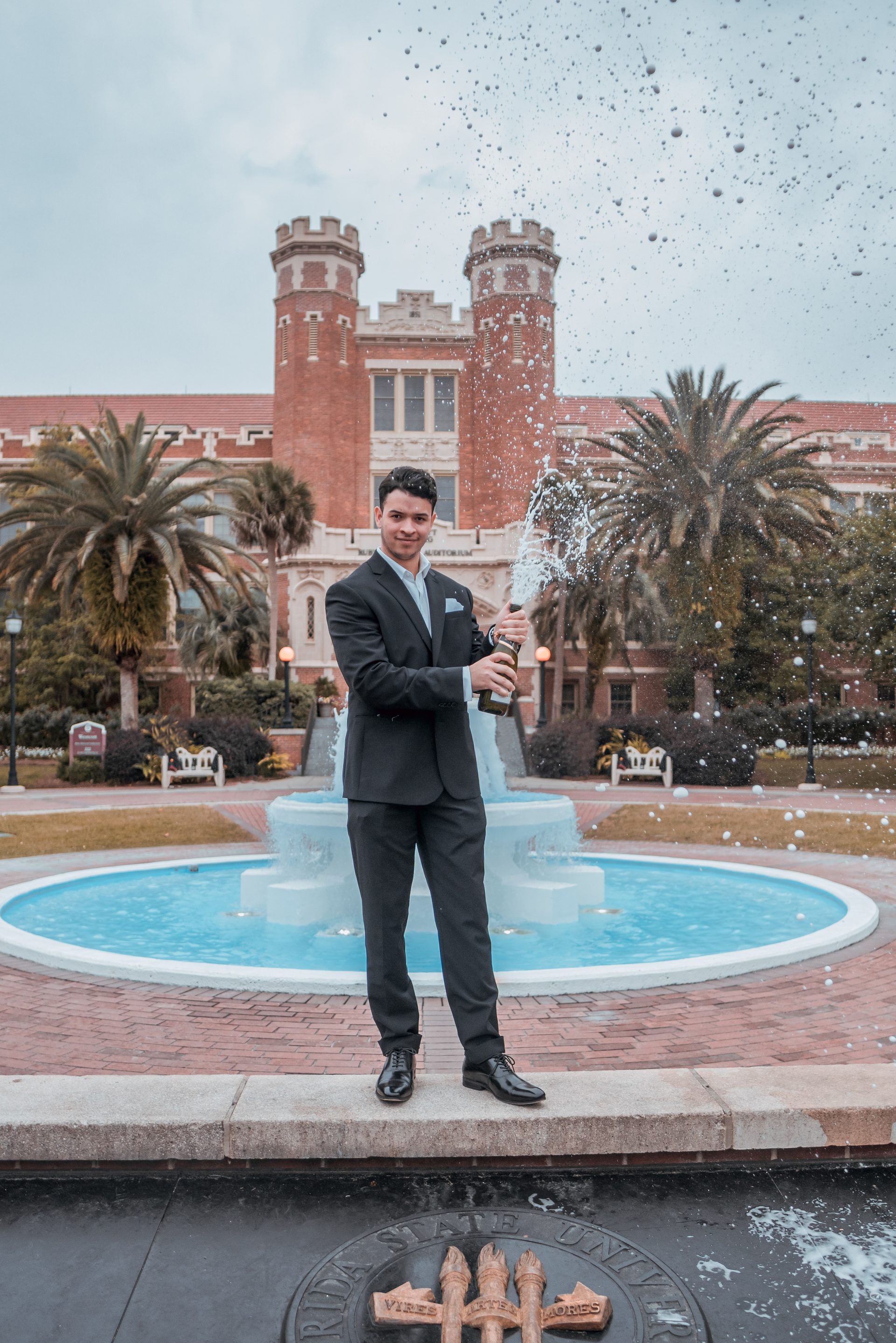 Graduation portrait