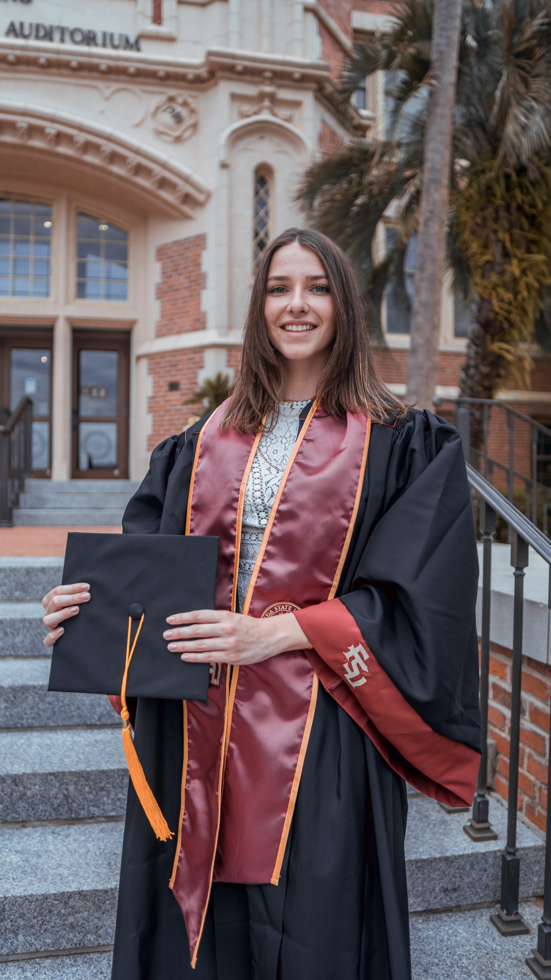 Graduation portrait