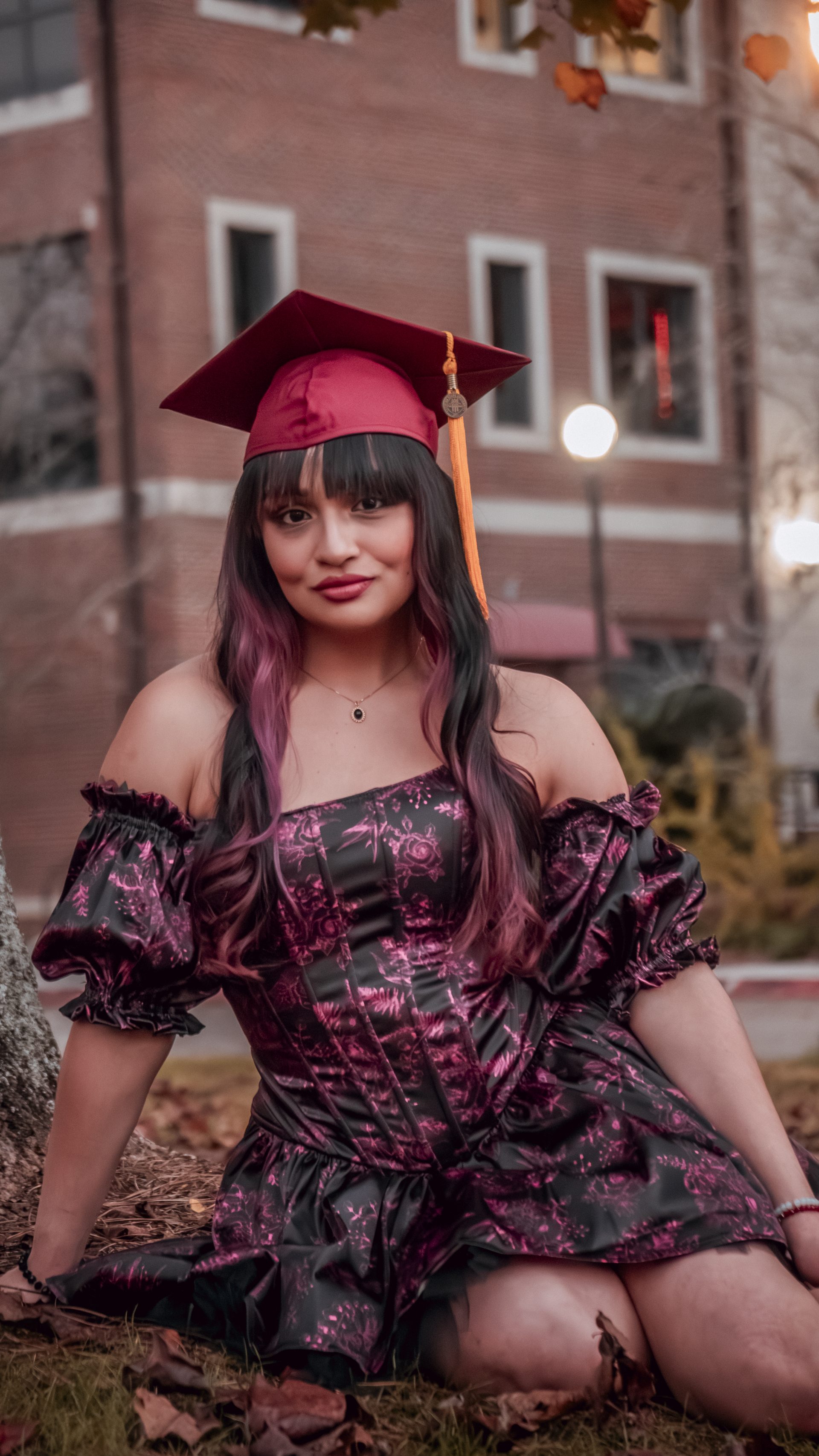 Graduation portrait