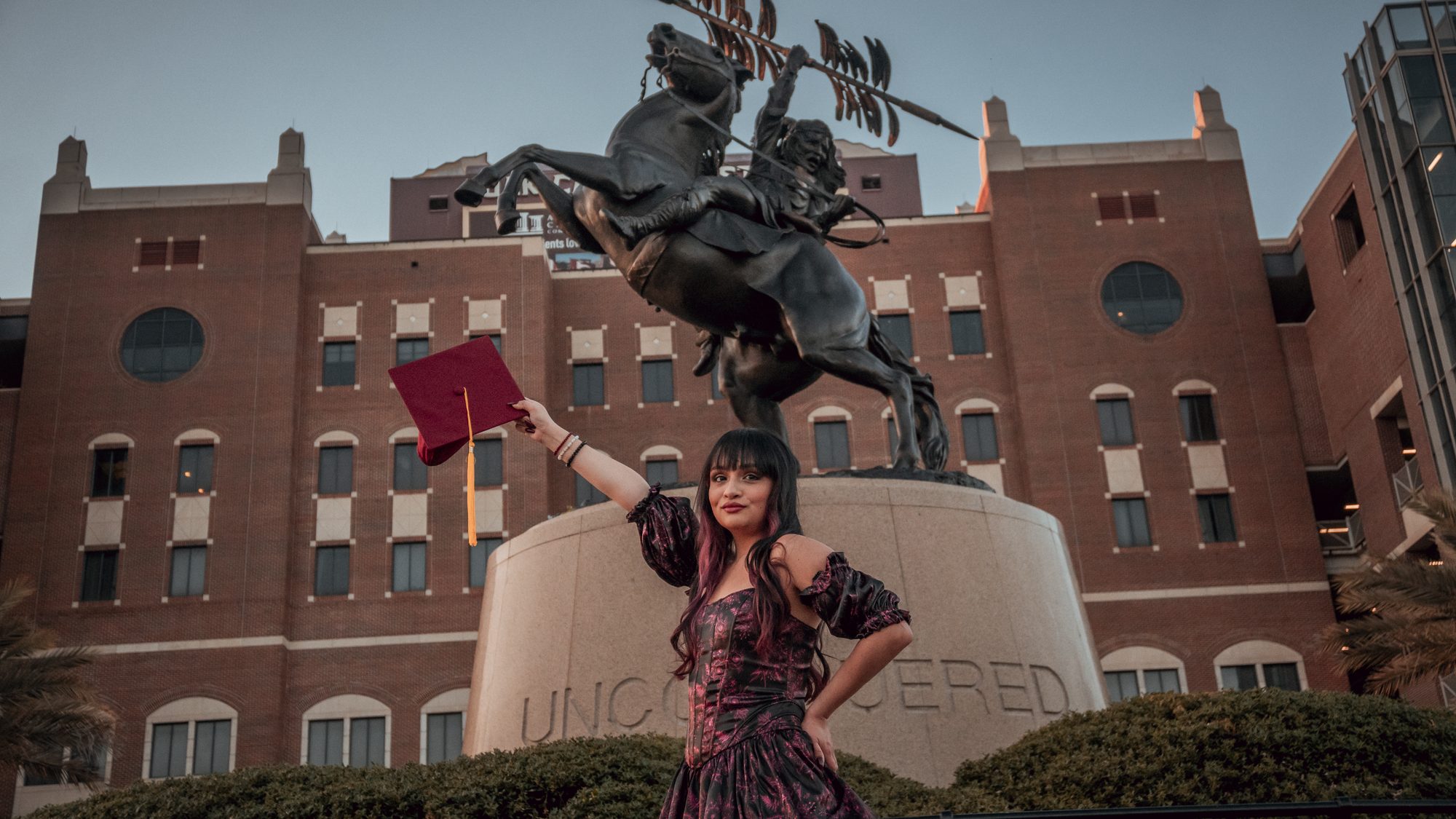 Graduation portrait