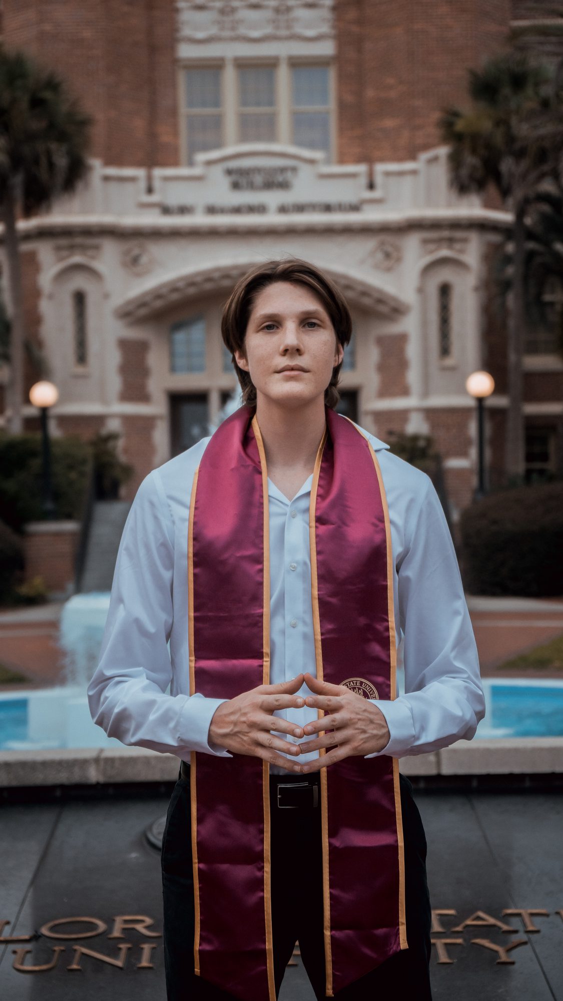 Graduation portrait