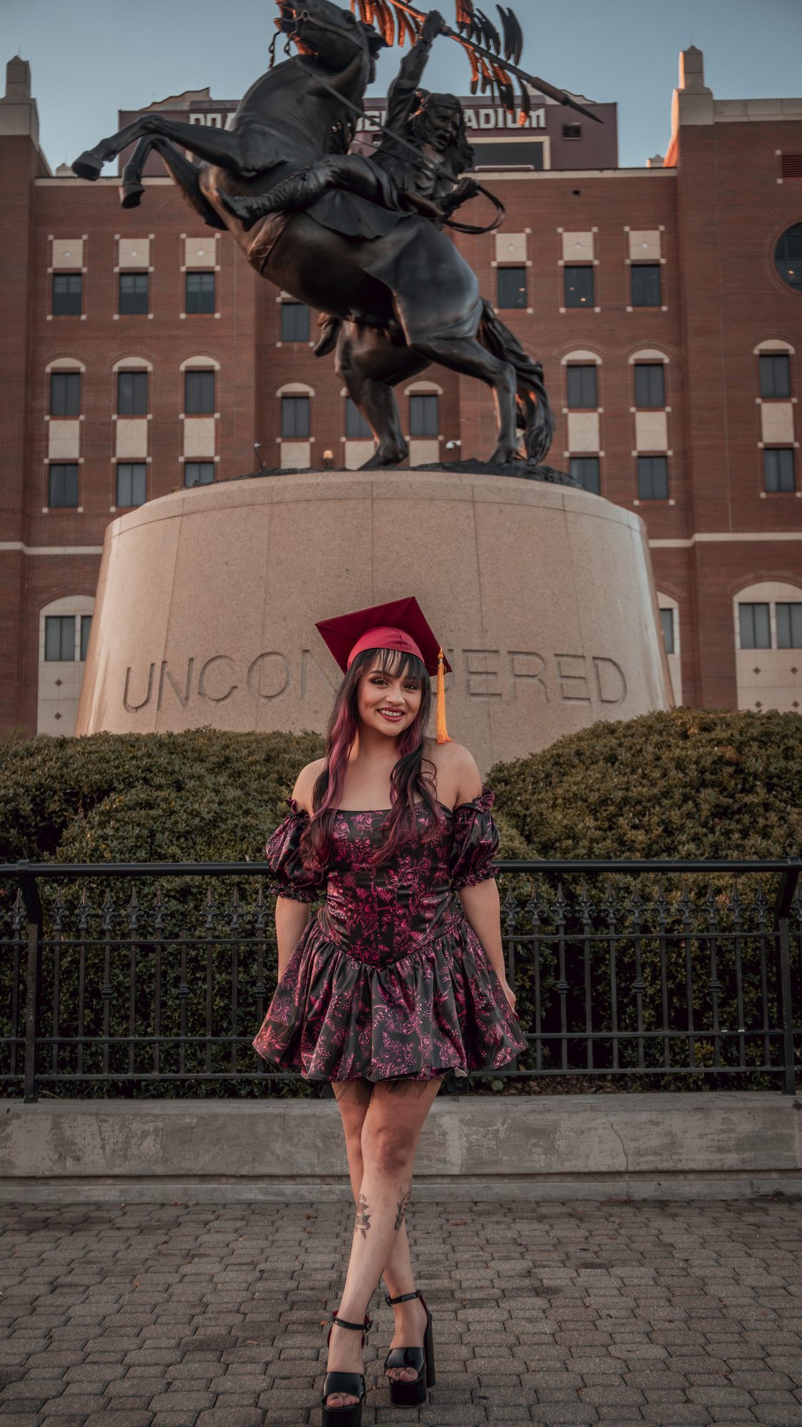 Graduation portrait